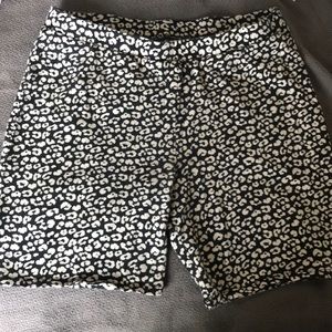 Animal print biker shorts!